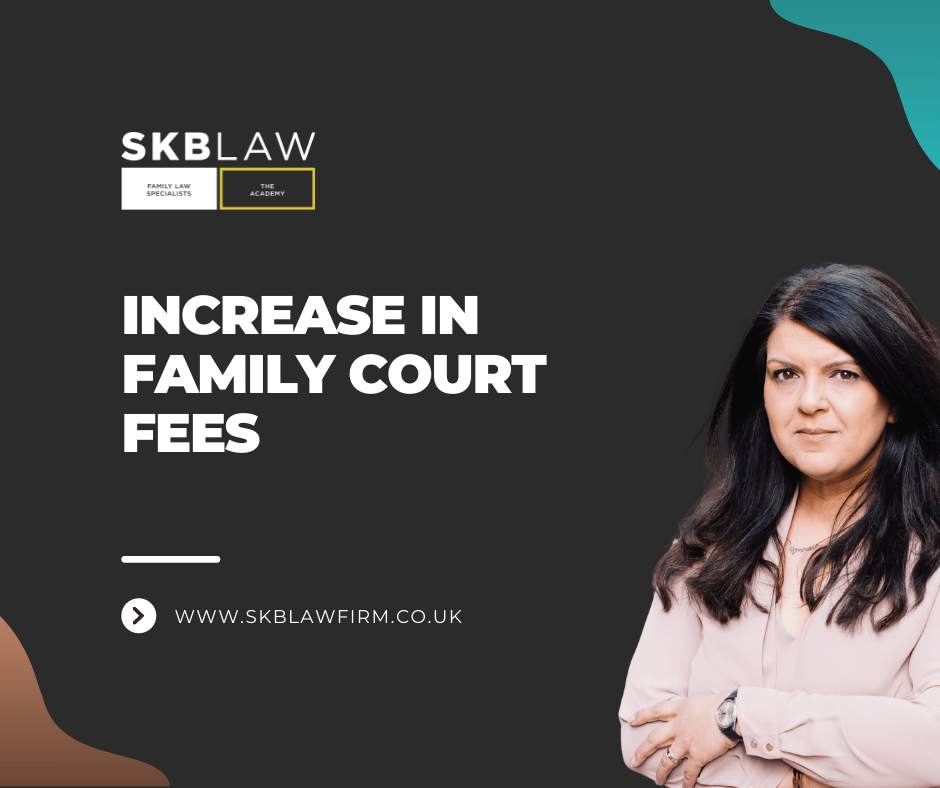 Increase in Family Court Fees