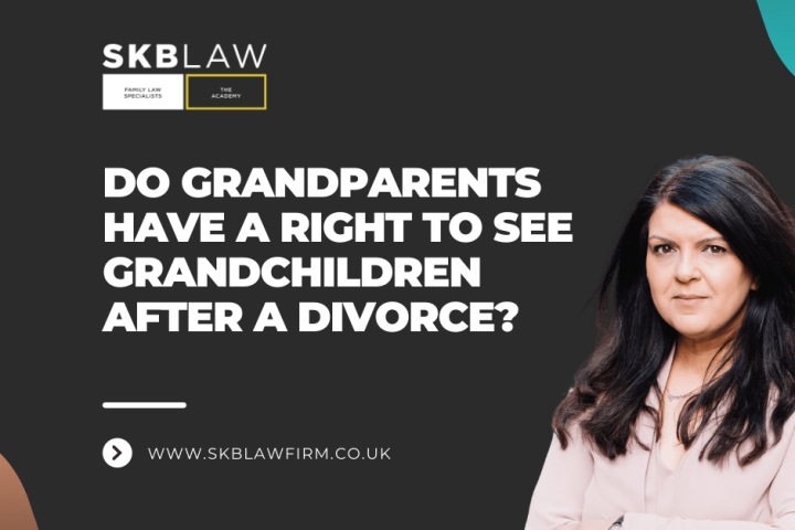 Do grandparents have a right to see grandchildren after a divorce?